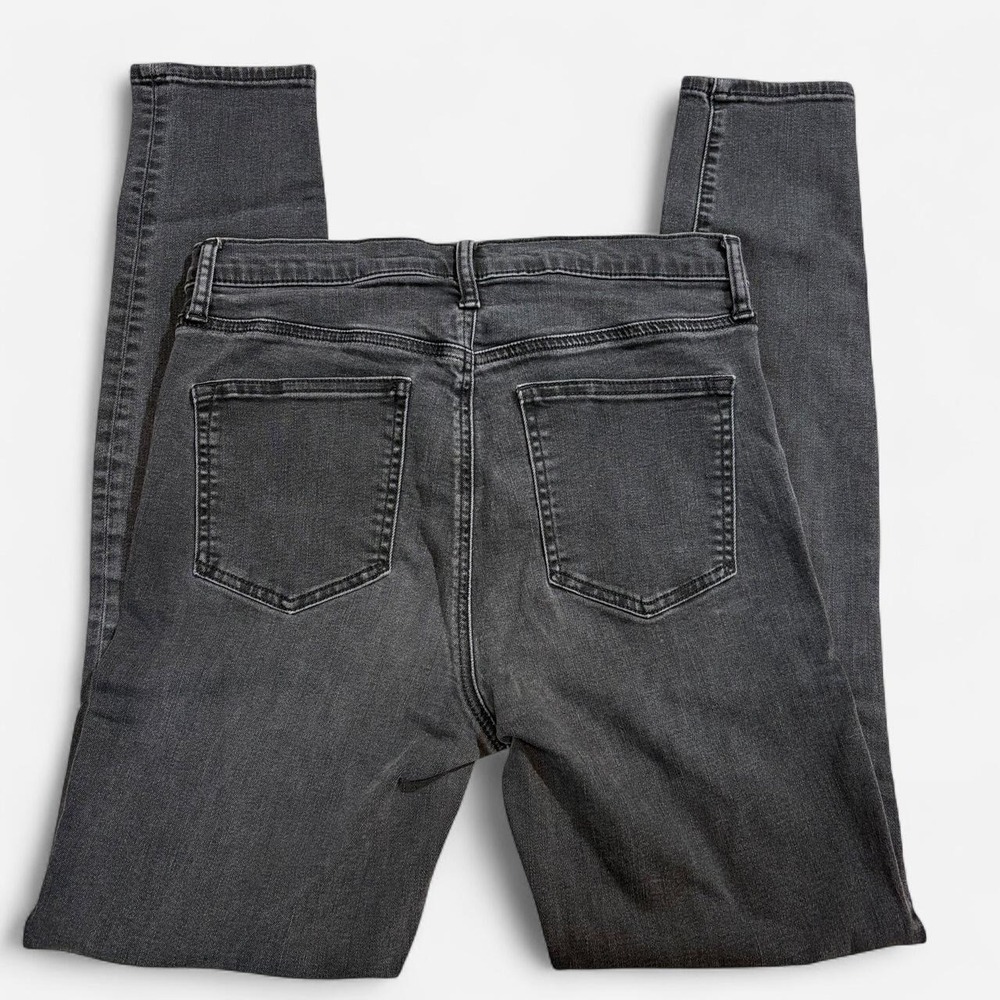 Gap Womens Black High Rise True Skinny Jeans Size 10/30 Tall